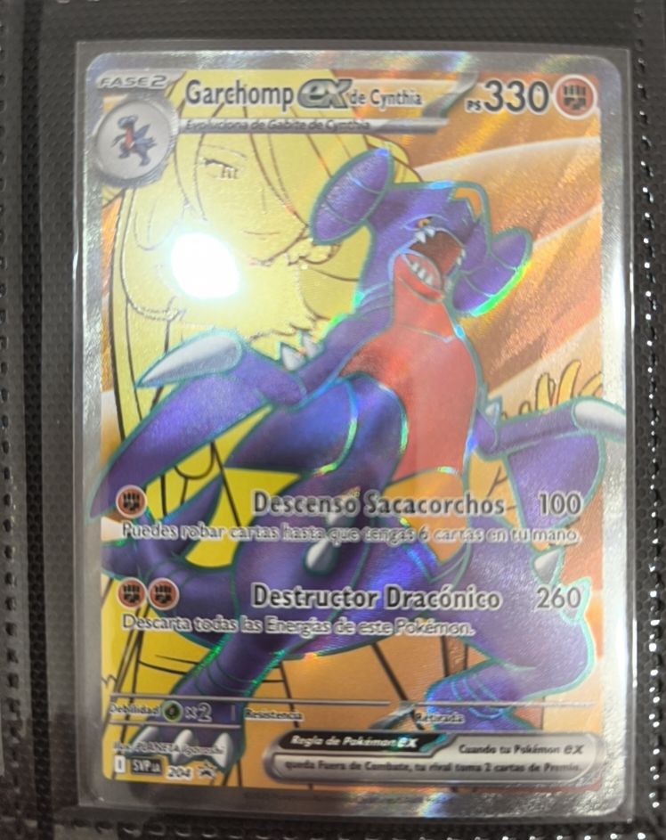 2025 Pokémon Scarlet & Violet Promo #204 Cynthia's Garchomp EX — front