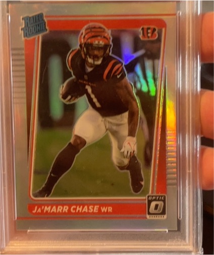 2021 Panini Donruss Optic #207 Ja'Marr Chase — front