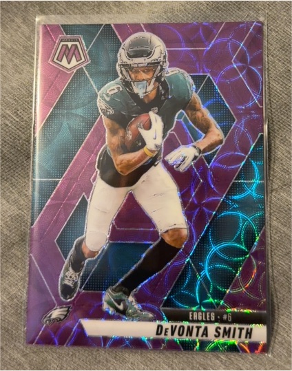 2025 Panini Mosaic #119 DeVonta Smith — front