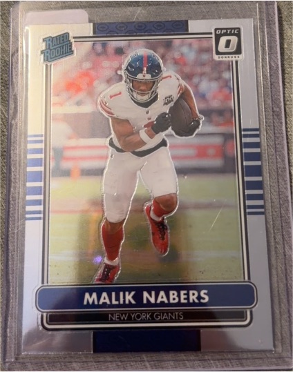 2024 Panini Donruss Optic #5 Malik Nabers 2014 Retro Series — front