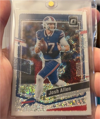 2021 Donruss Optic #47 Josh Allen — front