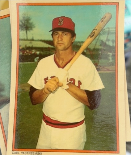 1985 Topps Circle K #17 Carl Yastrzemski — front