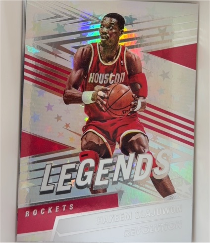 2024-25 Panini Revolution #168 Hakeem Olajuwon — front