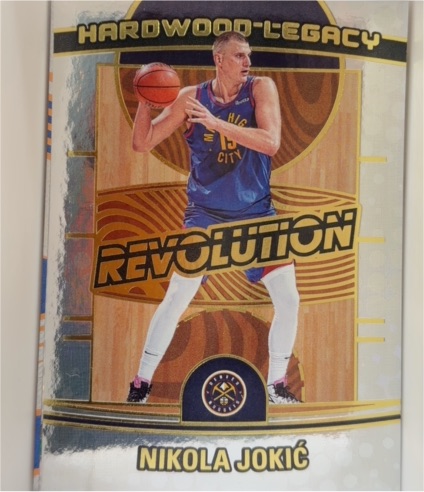 2024-25 Panini Revolution Hardwood Legacy #7 Nikola Jokić — front