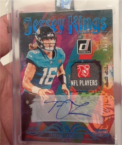 2023 Donruss Jersey Kings #JK-16 Trevor Lawrence — front