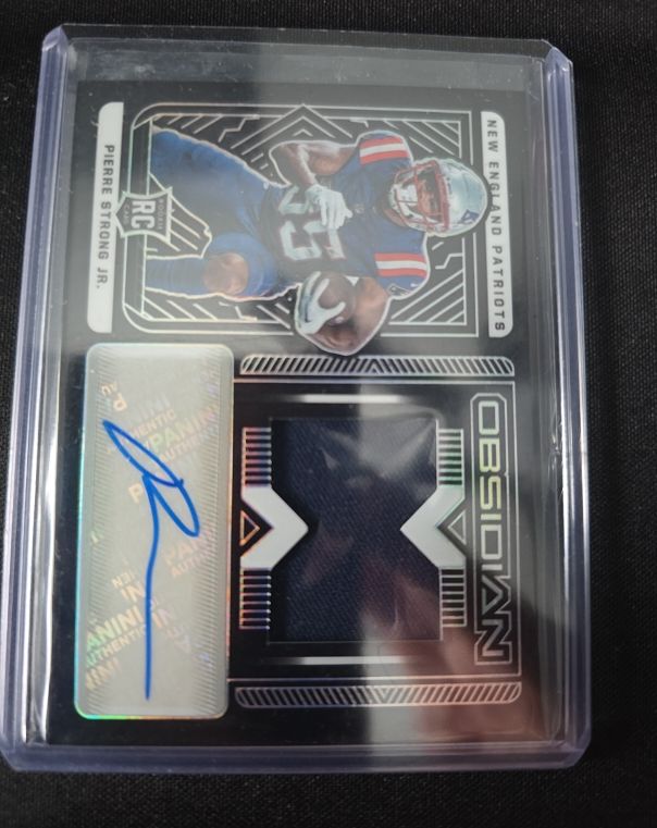 2022 Panini Obsidian #236 Pierre Strong Jr. — front