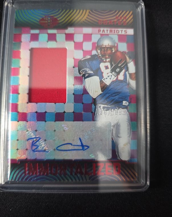 2024 Panini Illusions Immortalized Jersey Autographs Ben Coates #IJA-BCS — front