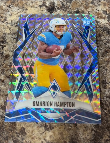 2025 Panini Phoenix #192 Omarion Hampton — front