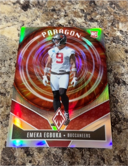 2025 Panini Phoenix #3 Emeka Egbuka Paragon Rookie — front