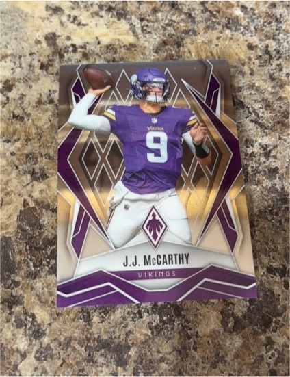 2025 Panini Phoenix #38 J.J. McCarthy — front