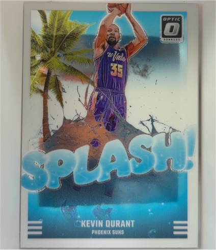 2024-25 Panini Donruss Optic #10 Kevin Durant Splash! — front
