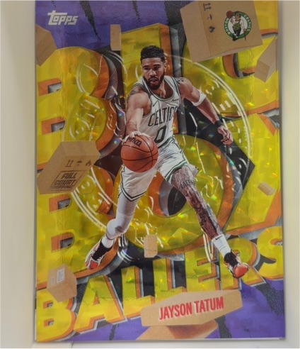 2025 Topps Big Box Ballers #BB-28 Jayson Tatum — front