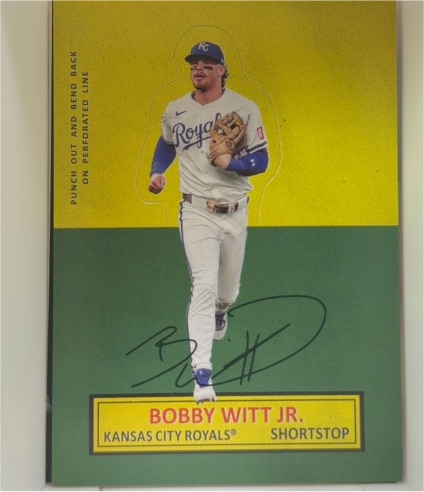 2025 Topps Archives #64SU-10 Bobby Witt Jr. 1964 Topps Stand-Ups — front