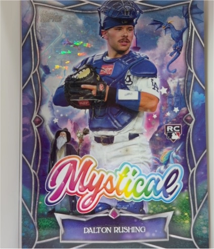 2025 Topps Update #MYS-13 Dalton Rushing Mystical — front