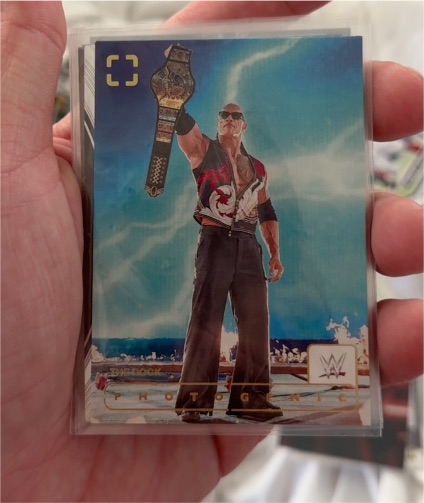 2024 Panini Photogenic WWE #102 The Rock — front