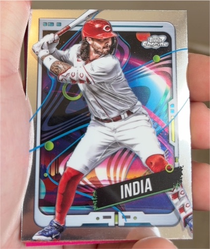 2024 Topps Chrome Cosmic #162 Jonathan India — front