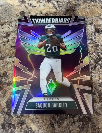 2025 Panini Phoenix Thunderbirds #42 Saquon Barkley — front