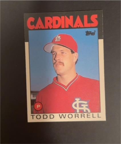 1986 Topps Traded #127T Todd Worrell — front