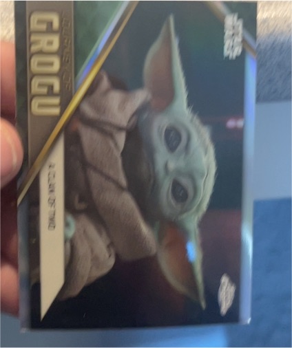 2023 Topps Chrome Star Wars Journey of Grogu #JG-8 Grogu — front