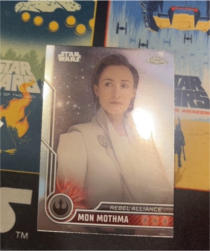 2023 Topps Chrome Star Wars #2 Mon Mothma — front