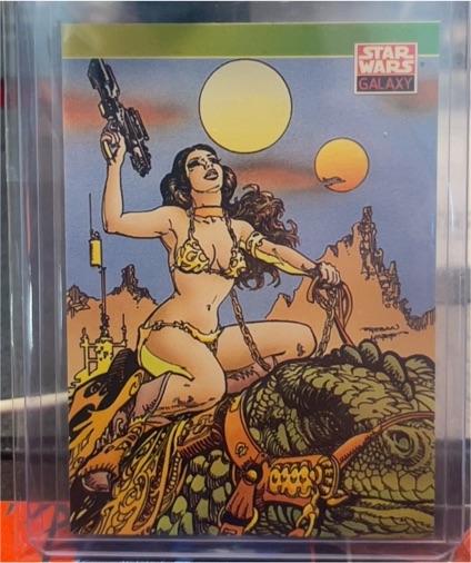 1993 Topps Star Wars Galaxy #108 Princess Leia Organa — front
