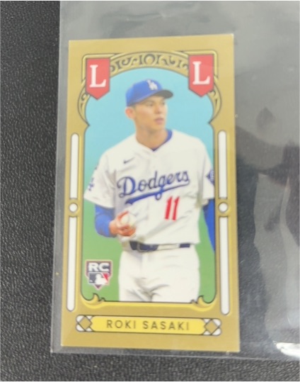 2025 Topps T205 #T80 Roki Sasaki — front
