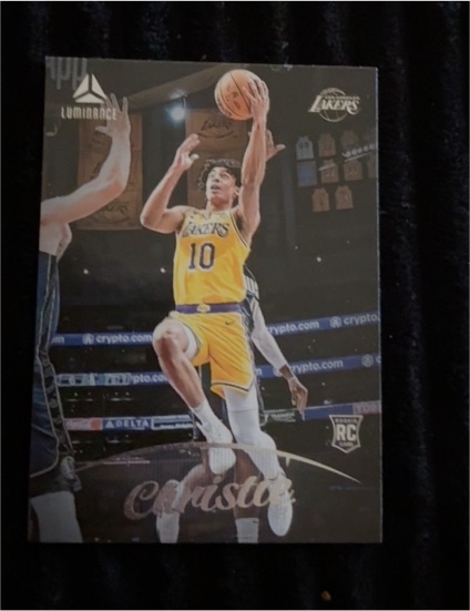 2022-23 Panini Chronicles Luminance #157 Max Christie — front