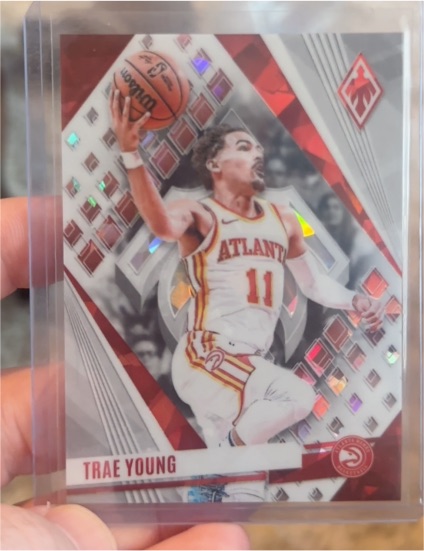 2023-24 Panini Phoenix #156 Trae Young — front