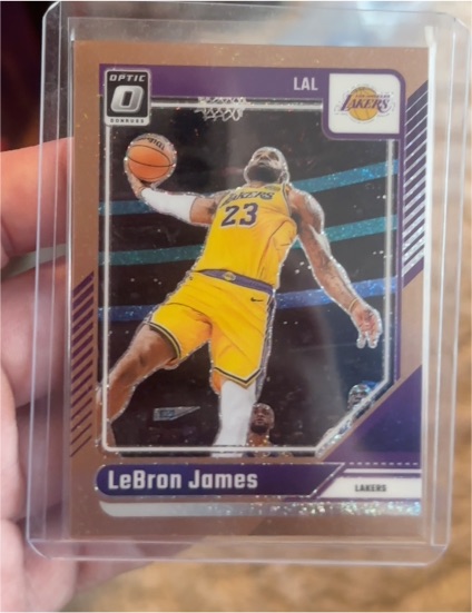 2024-25 Panini Donruss Optic #148 LeBron James — front