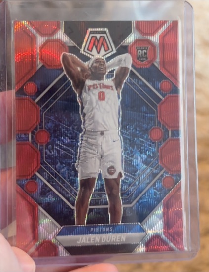 2022-23 Panini Mosaic #225 Jalen Duren Rookie — front