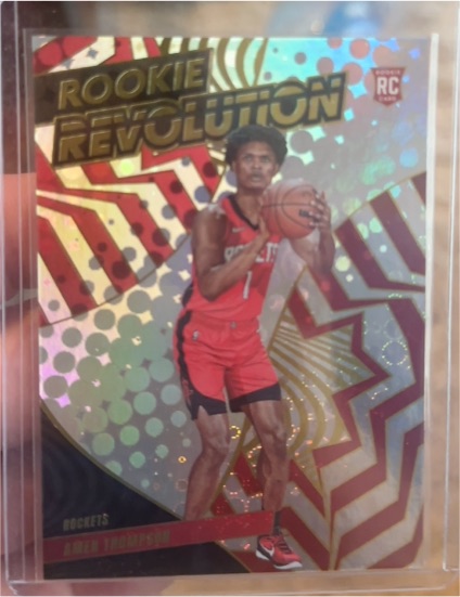2023-24 Panini Revolution #15 Amen Thompson Rookie Revolution — front