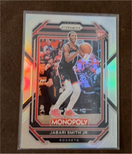2022-23 Panini Prizm Monopoly #32 Jabari Smith Jr. — front