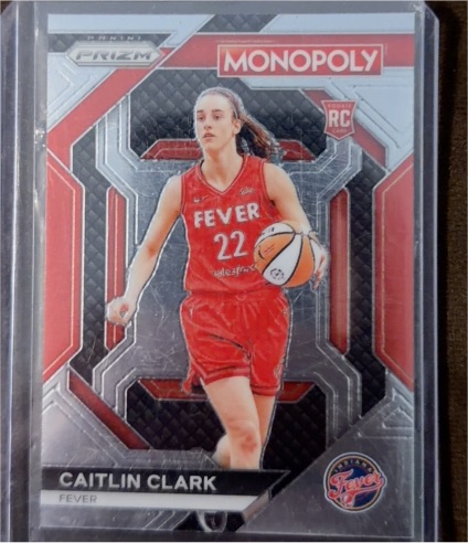 2023 Panini Prizm Monopoly #RC Caitlin Clark — front