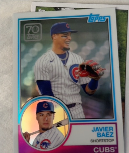 2021 Topps 70 Years of Topps #70YT-33 Javier Baez — front