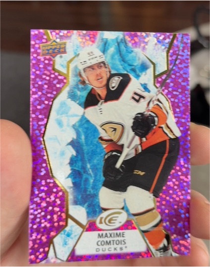 2021-22 Upper Deck Ice #3 Maxime Comtois — front
