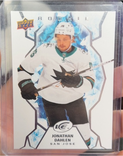 2021-22 Upper Deck Ice #135 Jonathan Dahlen — front