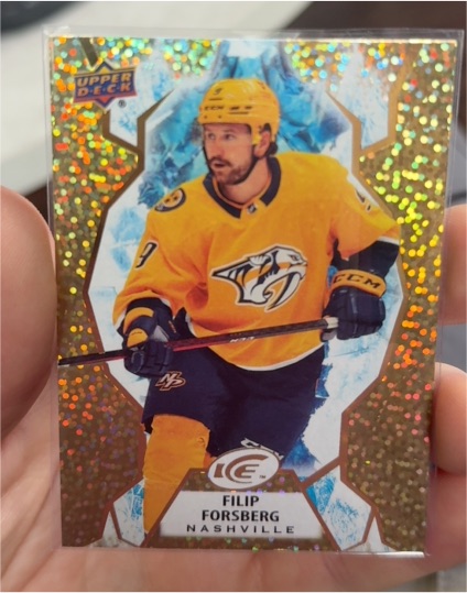 2021-22 Upper Deck Ice #84 Filip Forsberg — front