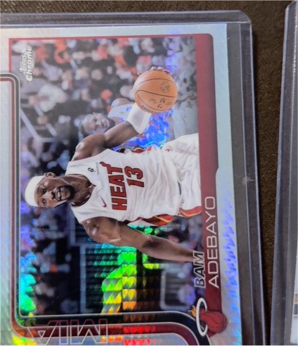 2025-26 Topps Chrome #MIA Bam Adebayo — front