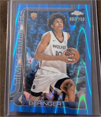 2025-26 Topps Chrome #267 Joan Beringer — front