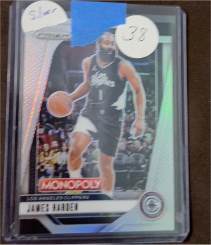 2024-25 Panini Prizm Monopoly #38 James Harden — front