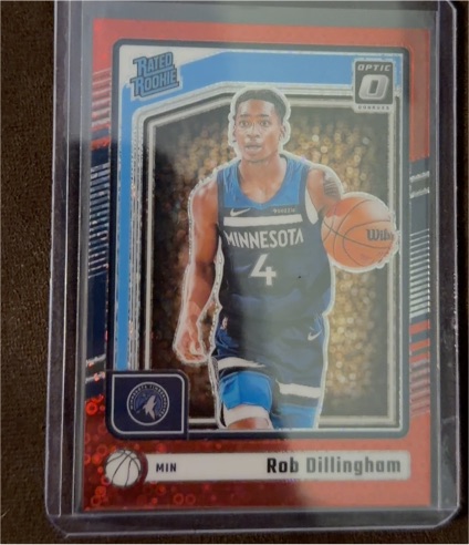 2024-25 Panini Donruss Optic #259 Rob Dillingham Rated Rookie — front