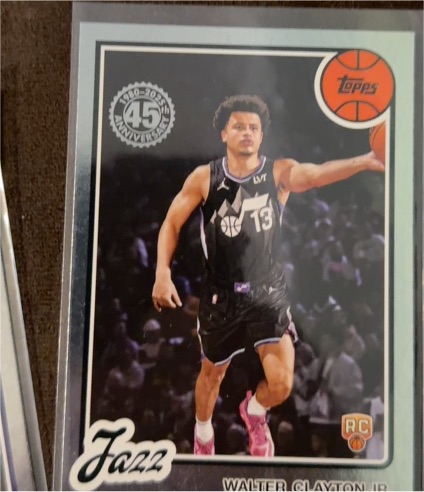2025-26 Topps 45th Anniversary #80BK-64 Walter Clayton Jr — front
