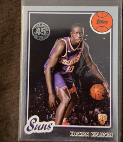 2025-26 Topps 45th Anniversary #80BK-57 Khaman Maluach — front