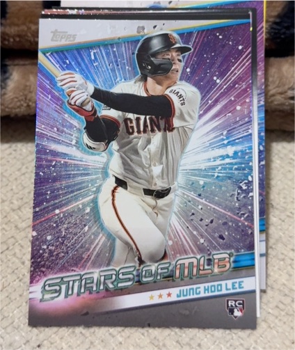 2024 Topps Update Series Stars of MLB #SMLB-82 Jung-Hoo Lee — front