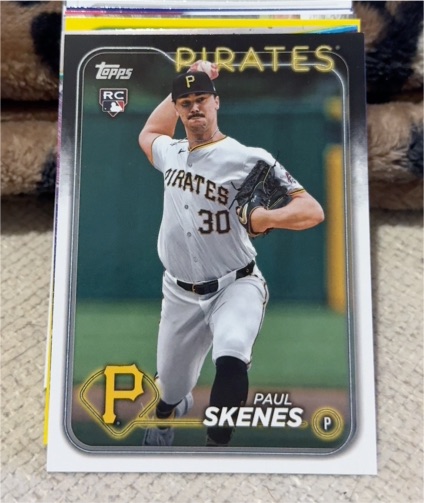 2024 Topps Update #US100 Paul Skenes — front