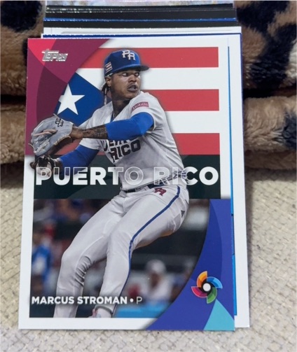 2023 Topps Series 2 World Baseball Classic #WBC-58 Marcus Stroman — front