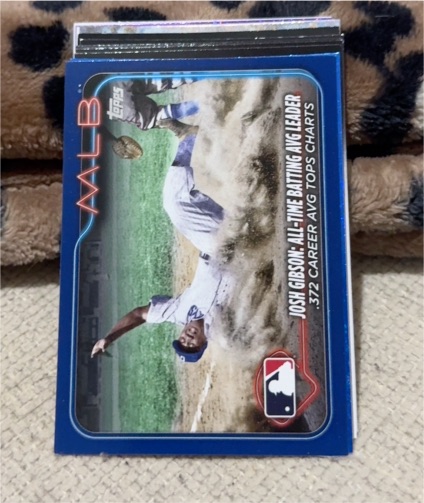 2024 Topps Update #US191 Josh Gibson — front