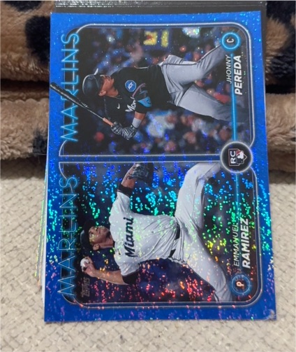 2024 Topps Update #US185 Jhonny Pereda / Emmanuel Ramirez — front