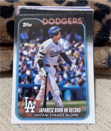 2024 Topps Update #US123 Shohei Ohtani — front