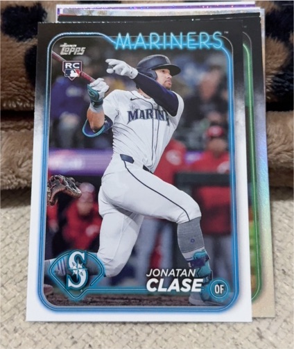 2024 Topps Update #US35 Jonatan Clase — front